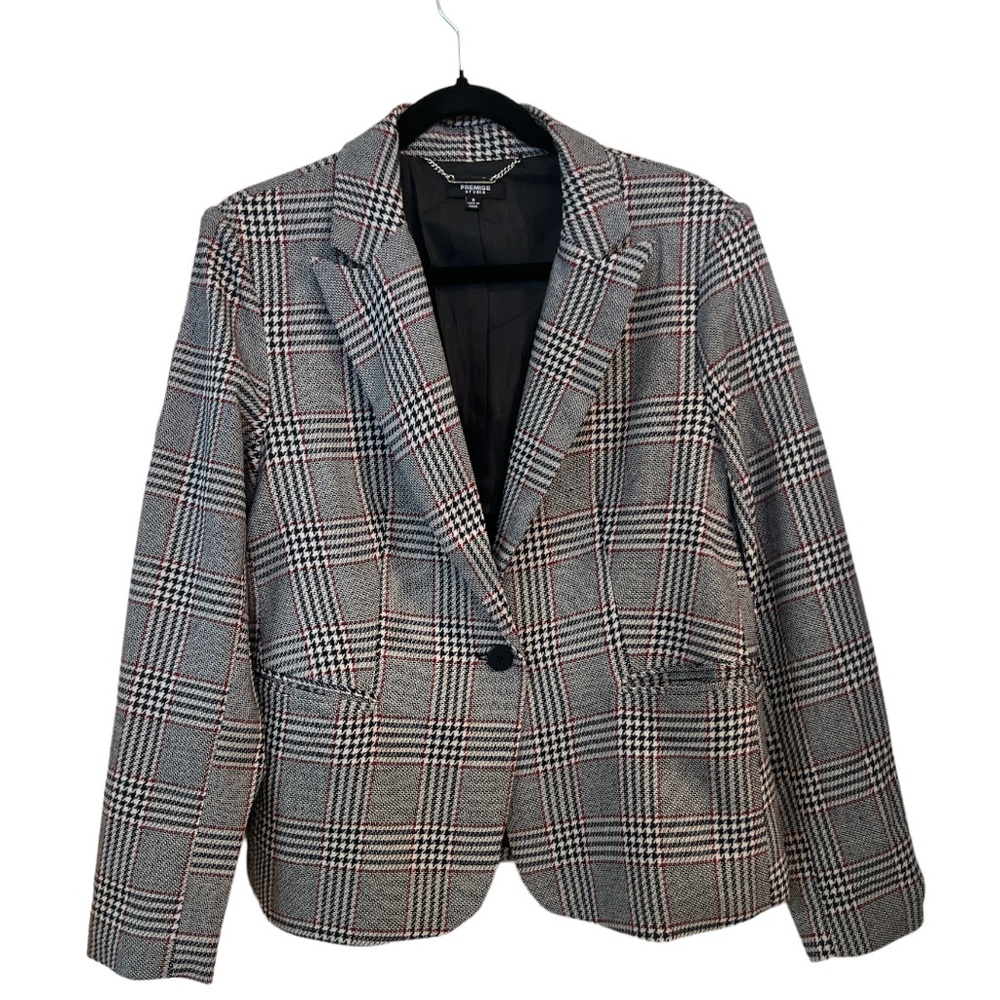 Plaid blazer